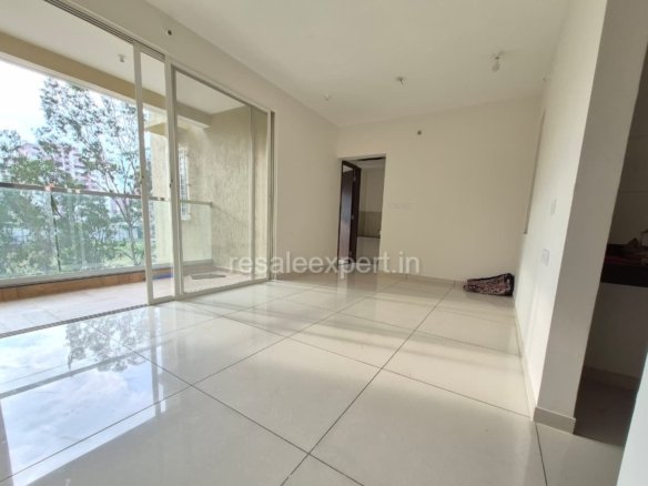 Bright and airy hall space in ready possession 2 BHK flat Wakad